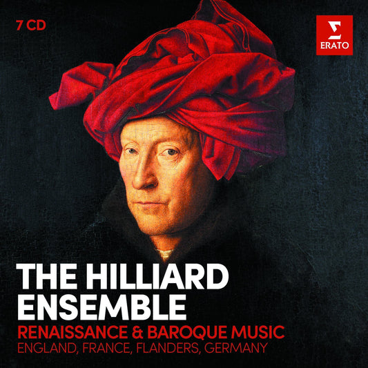 RENAISSANCE & BAROQUE MUSIC (ENGLAND, FRANCE, FLANDERS, GERMANY) - HILLIARD ENSEMBLE (7 CDS)