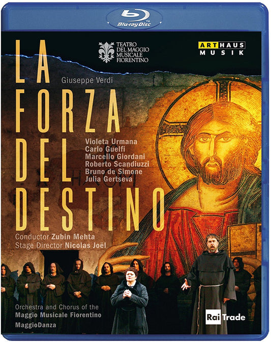 VERDI: La Forza Del Destino - Mehta; Urmana; Guelfi; Giordani (Blu-Ray)