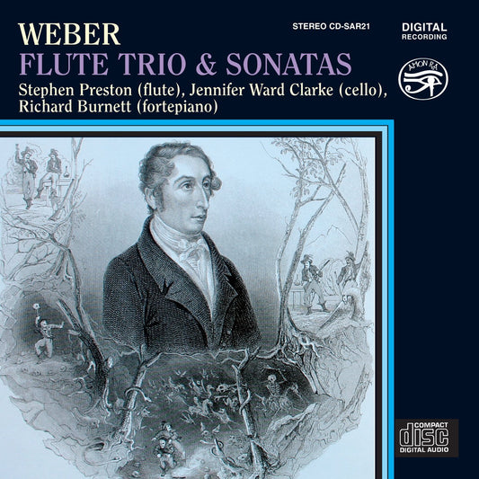 Weber: Flute Trio and Sonatas - Stephen Preston, Jennifer Ward Clarke, Richard Burnett