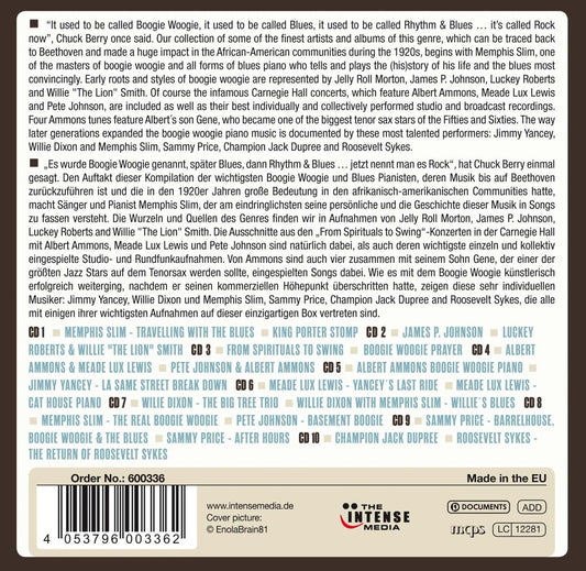 BOOGIE WOOGIE & BLUES PIANO (10 CDS)