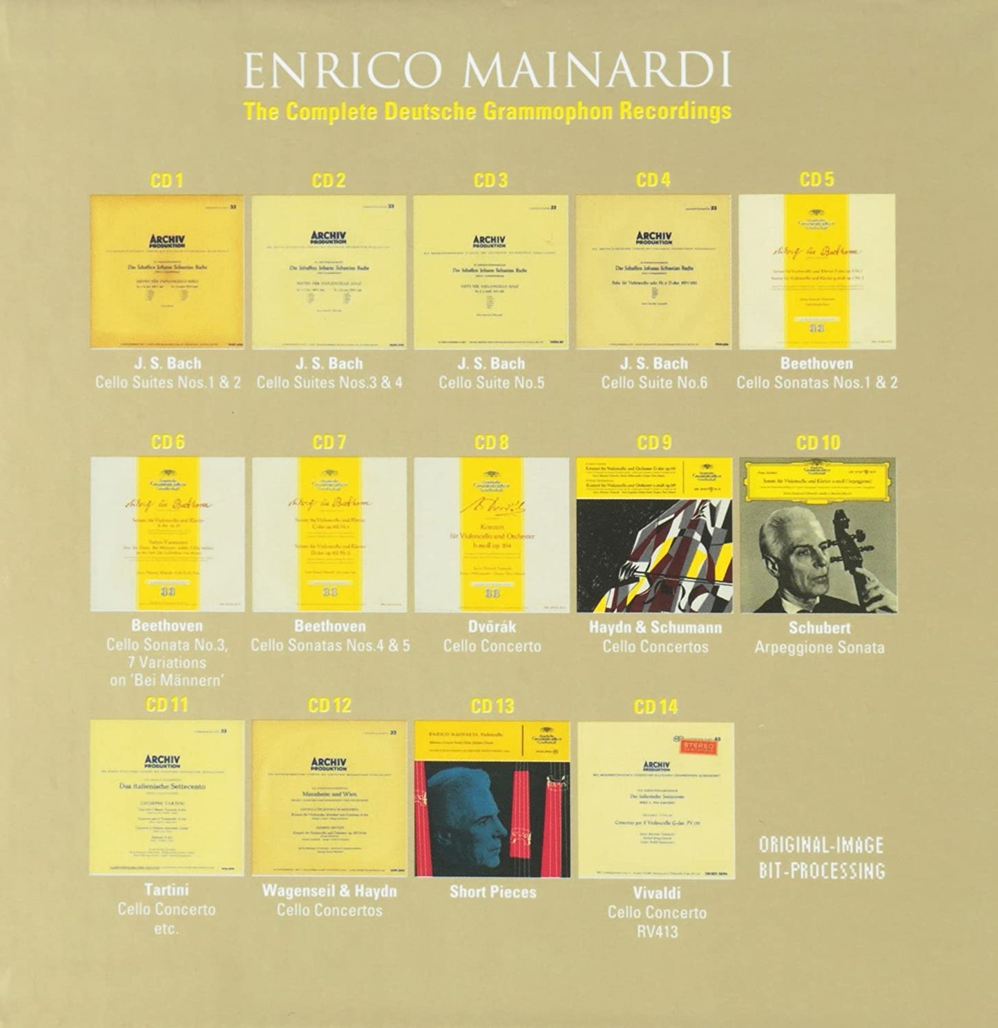 Enrico Mainardi: Complete DG Recordings (14 CDs)