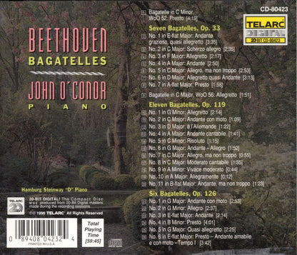 BEETHOVEN: BAGATELLES - John O'Conor