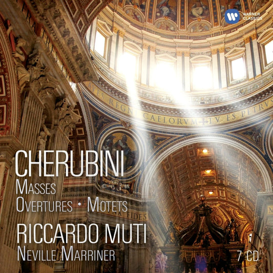 CHERUBINI: MASSES, OVERTURES, MOTETS - MUTI, MARRINER (7 CDS)
