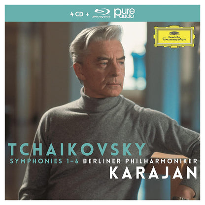 TCHAIKOVSKY: THE SYMPHONIES - Karajan, Berlin Philharmonic (4 CDs, BluRay Audio)