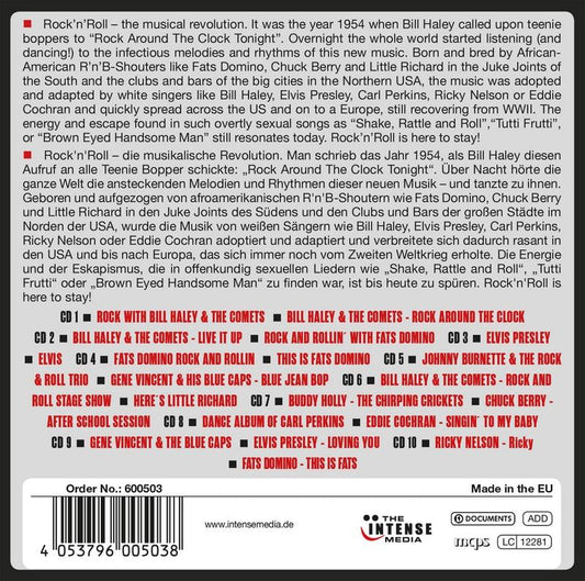 Rock 'n' Roll Revolution - Elvis Presley, Bill Haley, Ricky Nelson, Fats Domino and More (10 CDs)