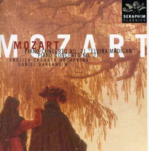 MOZART: PIANO CONCERTOS 21 & 27 - ENGLISH CHAMBER ORCHESTRA, BARENBOIM