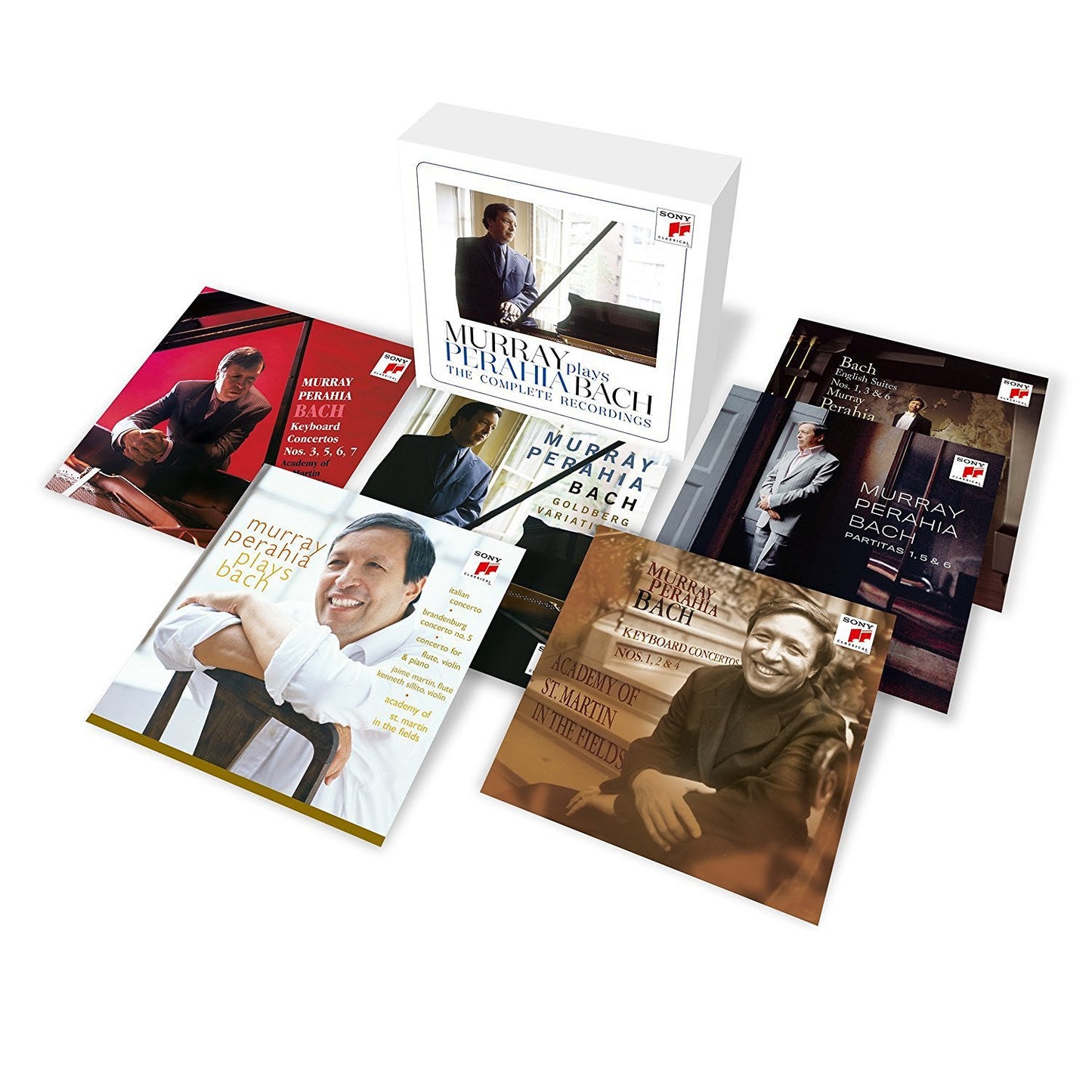 Murray Perahia Plays Bach - The Complete Sony Recordings (8 CDs)