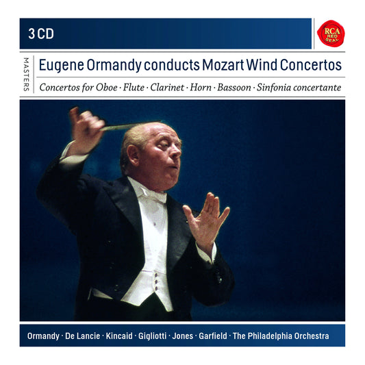 Eugene Ormandy Conducts Mozart Wind Concertos (3 CDs)