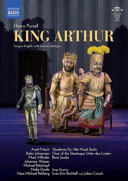 PURCELL: KING ARTHUR - RENE JACOBS (DVD)