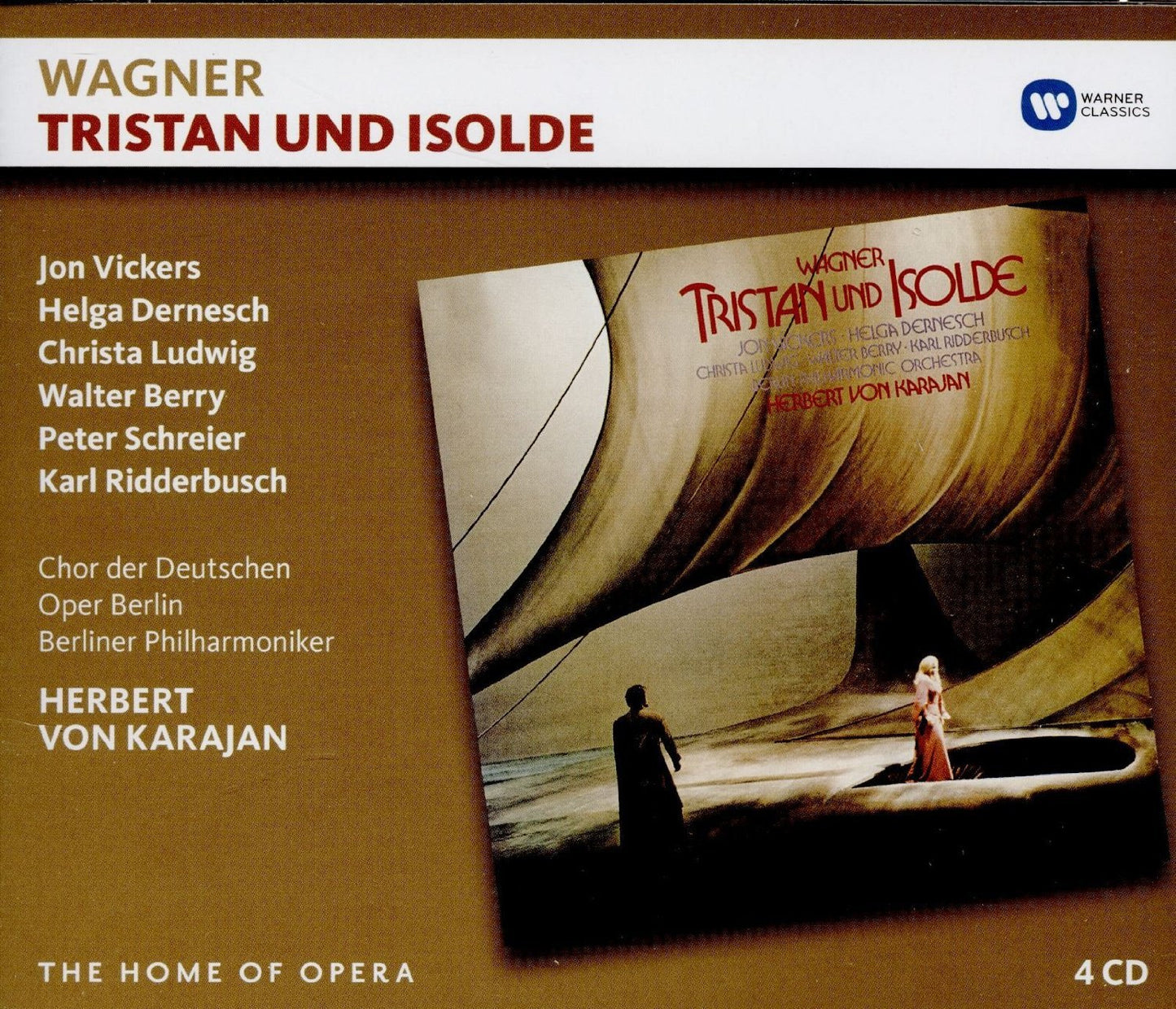 Wagner: Tristan Und Isolde - Herbert von Karajan, Berlin Philharmonic (4 CDs)