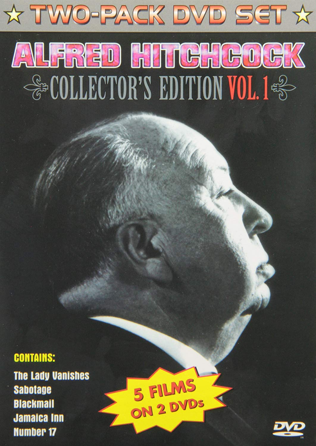 ALFRED HITCHCOCK: COLLECTOR'S EDITION, VOLUME 1 (2 DVDS)