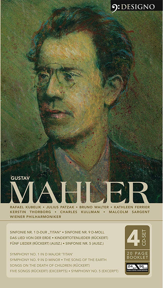 MAHLER: SYMPHONIES & SONGS (4 CDS)