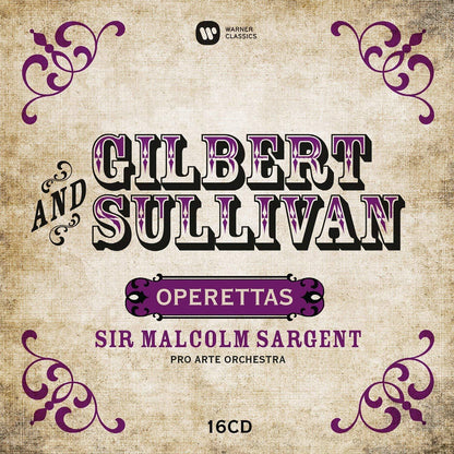 Gilbert & Sullivan: Operettas (16 CDs)