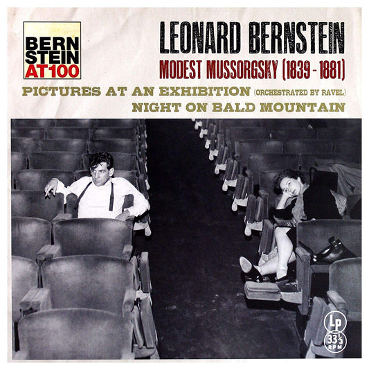 MUSSORGSKY - PICTURES AT AN EXHIBITION (RAVEL TRANSCRIPTION); NIGHT ON BALD MOUNTAIN: LEONARD BERNSTEIN, NEW YORK PHILARMONIC (VINYL LP)