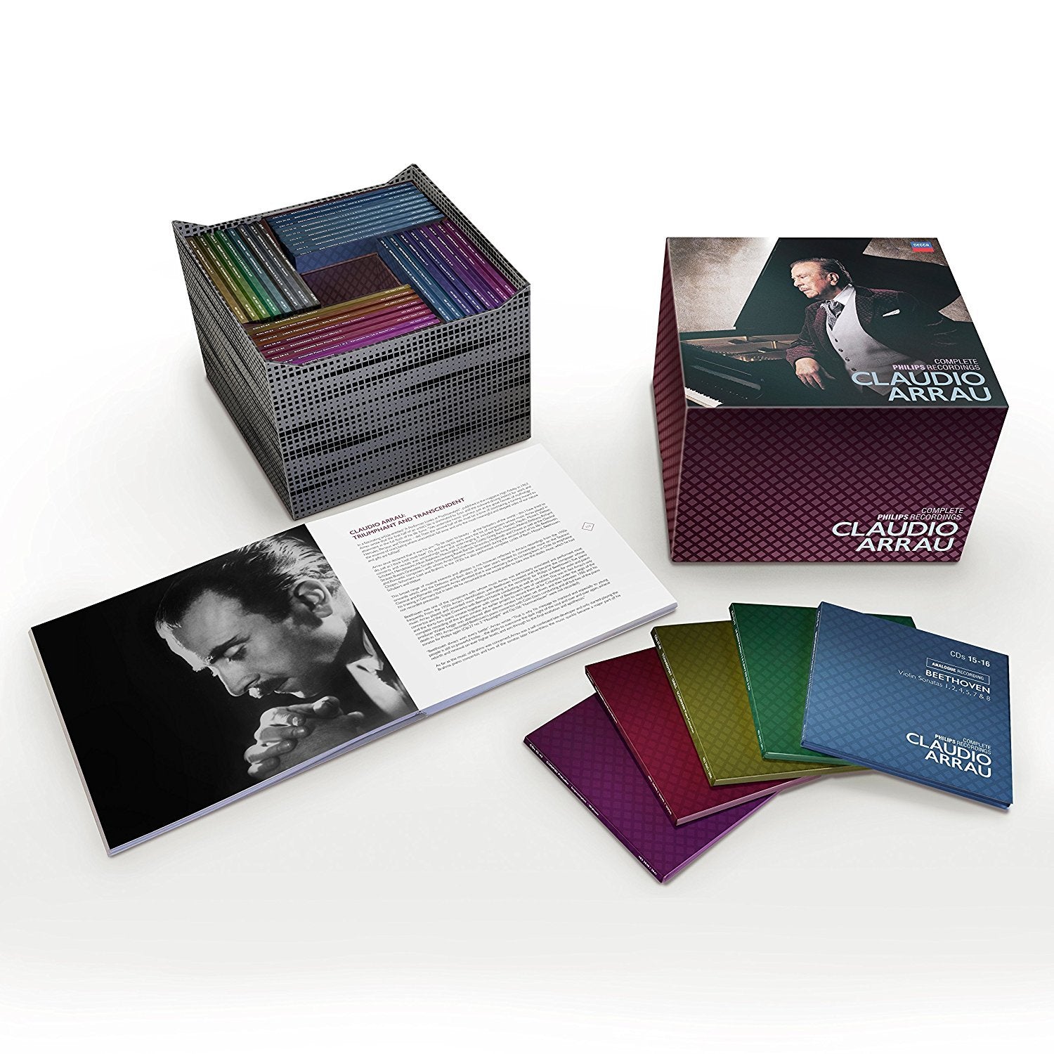 CLAUDIO ARRAU - THE COMPLETE PHILIPS RECORDINGS (80 CDS