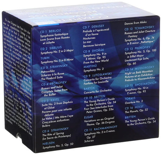 PAAVO JARVI & CINCINNATI SYMPHONY ORCHESTRA: The COMPLETE TELARC RECORDINGS (16 CDS)