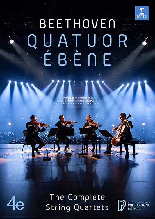 Beethoven: Complete String Quartets at the Philharmonie de Paris - Quartuor Ebene (6 DVD)