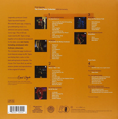 FIRST IMPULSE: CREED TAYLOR 50th ANNIVERSARY COLLECTION (4 CDS)