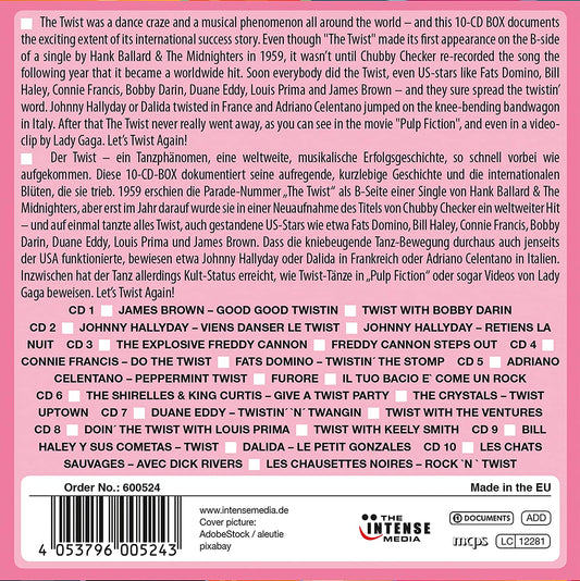 Twist around the World: 17 International Legends (10 CDs)