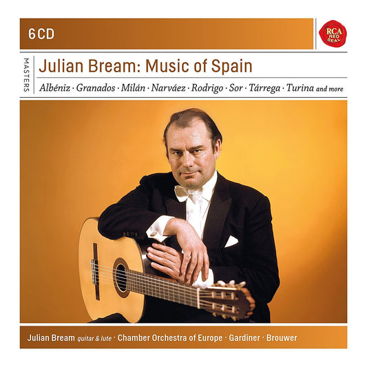 JULIAN BREAM - MUSIC OF SPAIN (6 CDS)