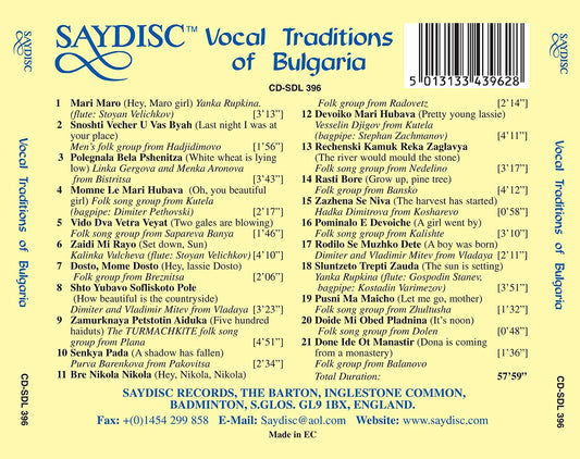 Vocal Traditions of Bulgaria: Bulgarian Village Traditional Song from the Radio Sofia Archives