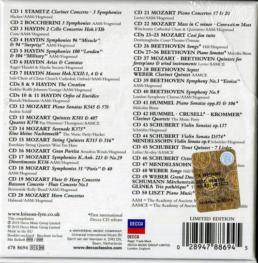 CLASSICAL & EARLY ROMANTIC - The Florilegium Series (50 CDs)