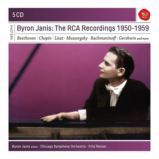 BYRON JANIS: THE RCA RECORDINGS 1950-1959 (5 CDS)