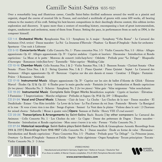 SAINT-SAENS EDITION (34 CDS)