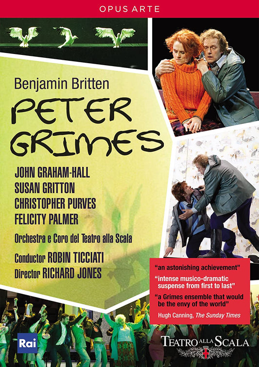BRITTEN: Peter Grimes - Felicity Palmer, Catherine Wyn-Rogers, John Graham-Hall, Teatro alla Scala (DVD)