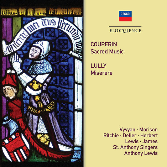 COUPERIN: SACRED MUSIC; LULLY: MISERERE - ANTHONY LEWIS, ST. ANTHONY SINGERS