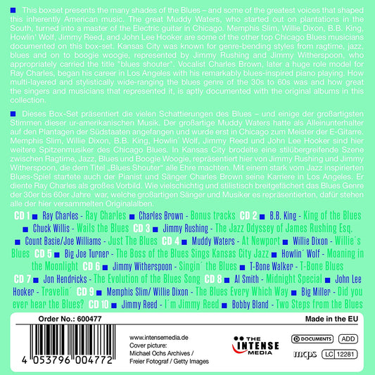 Big Bosses of the Blues - Ray Charles, B.B. King, Jimmy Rushing and More (10 CDs)