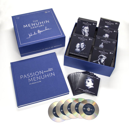 YEHUDI MENUHIN: The Menuhin Century - The Luxury Edition (80 CDs + 11 DVDs)