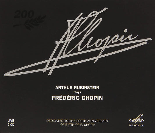 CHOPIN: Arthur Rubinstein plays Frédéric Chopin (2 CDs)