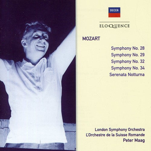 MOZART: SYMPHONIES NO. 28, 29, 32, 34 & SERENATA NOTTURNO (2 CDS) - MAAG, ORCHESTRA DE LA SUISSE ROMANDE, LONDON SYMPHONY (2 CDS)