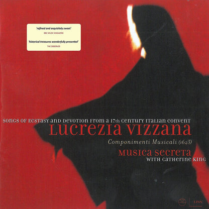 VIZZANA LUCREZIA: SONGS OF ECSTASY & DEVOTION - MUSICA SECRETA; KING; VIZZANA