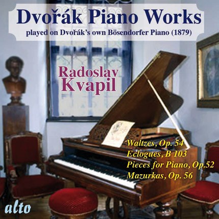 DVORAK: PIANO WORKS PLAYED ON DVORAK'S OWN PIANO, VOLUME 2 - KVAPIL
