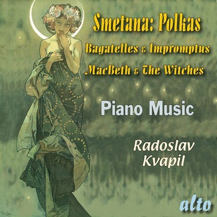 SMETANA: POLKAS, BAGATELLES & IMPROMPTUS - KVAPIL