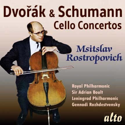 DVORAK & SCHUMANN: CELLO CONCERTOS - ROSTROPOVICH