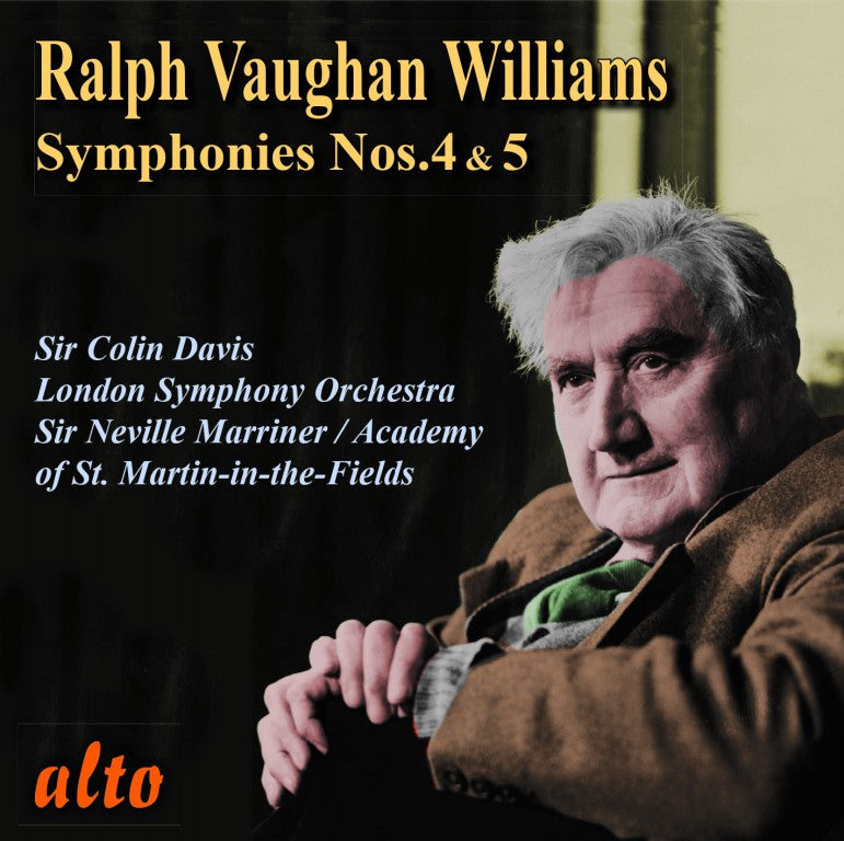 Vaughan Williams: Symphonies Nos. 4 & 5 - Sir Colin Davis, London Symphony Orchestra; Sir Neville Marriner, Academy of St. Martin-in-the-Fields (CD)