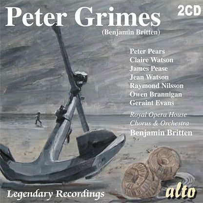 BRITTEN: PETER GRIMES - BRITTEN, PEARS, COVENT GARDEN (2 CDS)