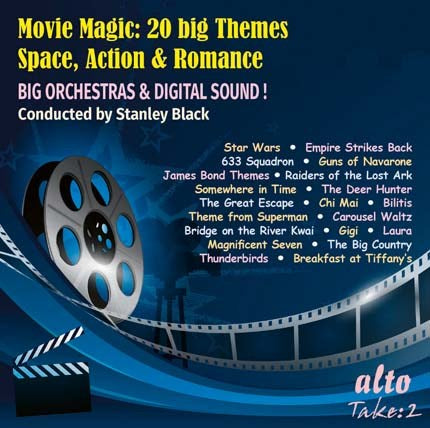 MOVIE MAGIC: 20 BIG THEMES - SPACE, ACTION & ROMANCE - STANLEY BLACK, LONDON SYMPHONY