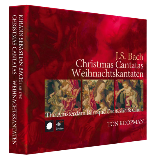 BACH, J.S.: CHRISTMAS CANTATAS - TON KOOPMAN & THE AMSTERDAM BAROQUE ORCHESTRA (3 CDS)