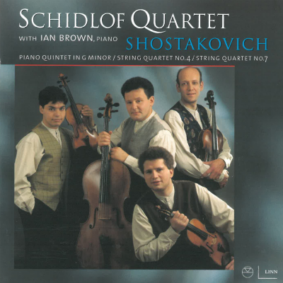 SHOSTAKOVICH: String Quartet No. 7 & No. 4, Piano Quintet - Schidlof Quartet