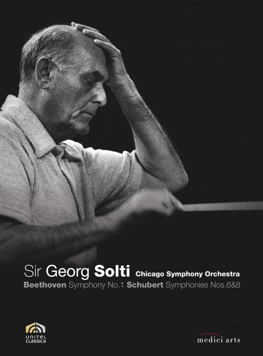 BEETHOVEN: Symphony No. 1; SCHUBERT: Symphonies Nos. 6 & 8 - Chicago Symphony Orchestra, George Solti (DVD)