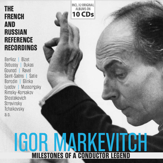 IGOR MARKEVITCH - MILESTONES OF A CONDUCTING LEGEND (10 CDS)