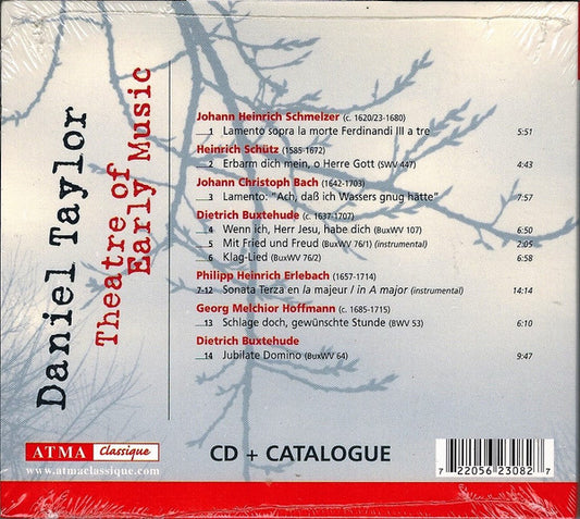 Lamento: Daniel Taylor, Theatre of Early Music