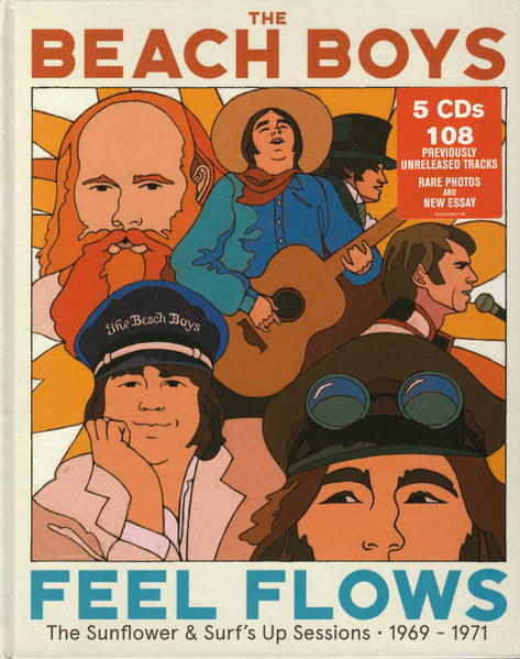BEACH BOYS: FEEL FLOWS THE SUNFLOWER & SURF'S UP SESSIONS 1969 (5 CDs)