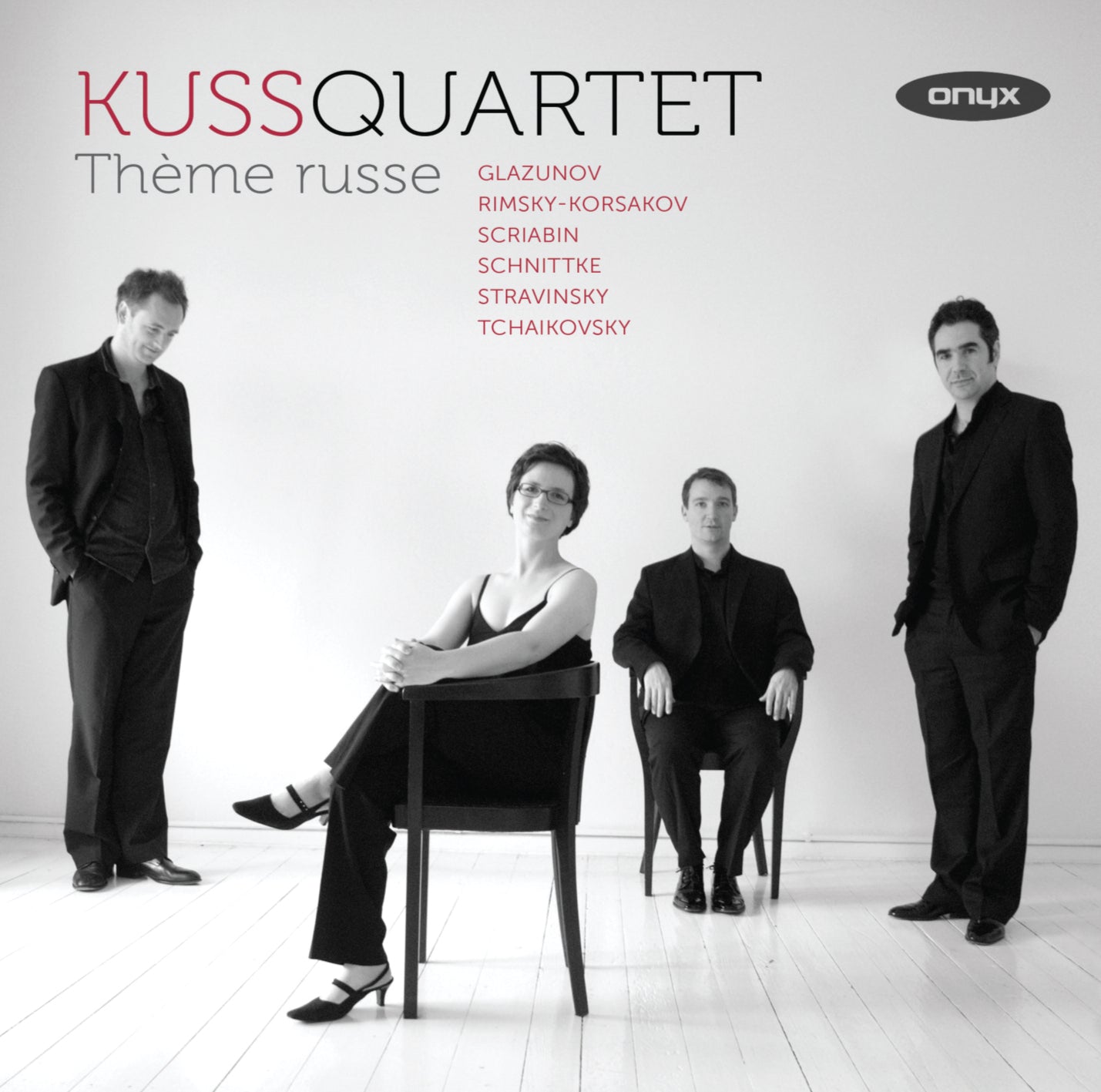 Thème russe: Glazunov, Rimsky-Korsakov, Scriabin, Stravinsky, Tchaikovsky - Kuss Quartet