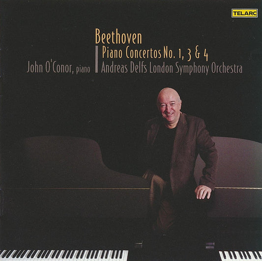 BEETHOVEN: Piano Concertos No. 1, 3 & 4 - John O'Conor, London Symphony Orchestra (2 CDs)