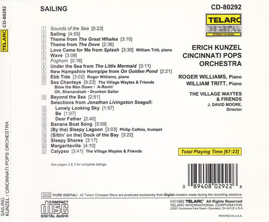 SAILING - Erich Kunzel, Cincinnati Pops Orchestra